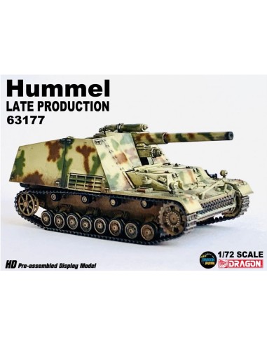 1:72 SDKFZ 165 HUMMEL LATE PRODUCTION