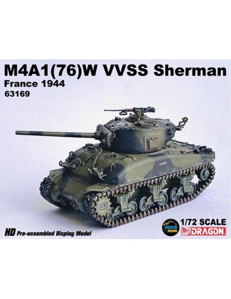 1:72 M4A1 76W VVSS SHERMAN FRANCE 1944