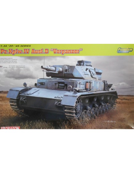 135 PZKFW IV AUSF D VORPANZER PREMIUM EDITION