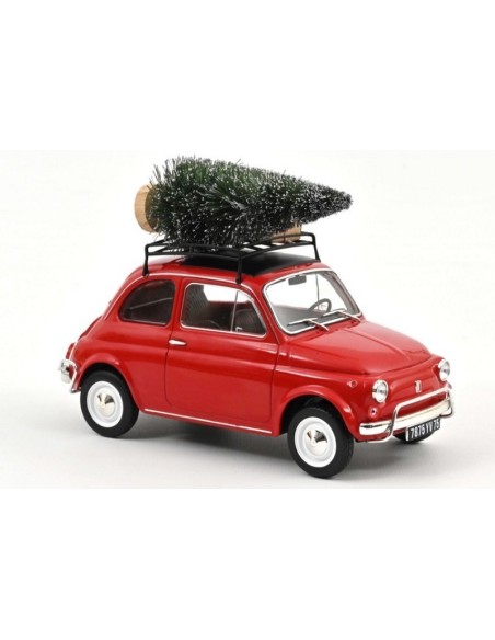 118 FIAT 500L 1968 GREEN CHRISTMAS