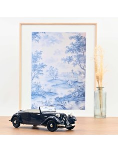 118  CITROEN TRACTION CABRIOLET BLEU 1939 118