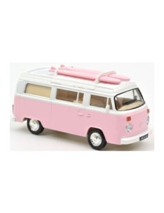 143 VW COMBI T2B CAMPER VAN 1973 PINK JET-CAR