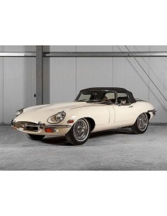 112 JAGUAR E-TYPE CABRIOLET 1962 INGLÉS BLANCO