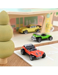 143 CON-FERR DUNE BUGGY 1968 ORANGE JET CAR