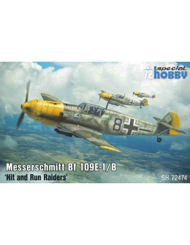 1:72 MESSERSCHMITT BF 109E-1/B HIT AND RUN RAIDERS