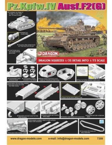 1:72 PZ.KPFW.IV AUSF.F2 (G)