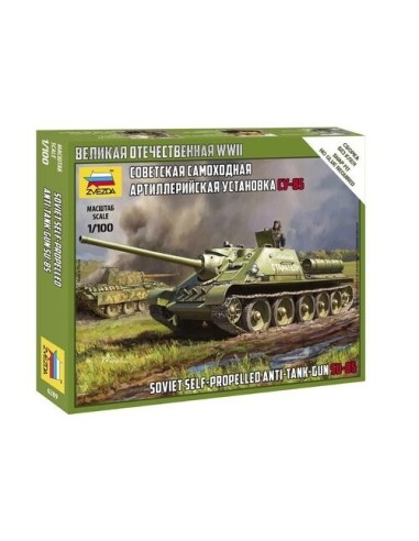 1100 SU-85 SOVIET SELF PROPELLED GUN