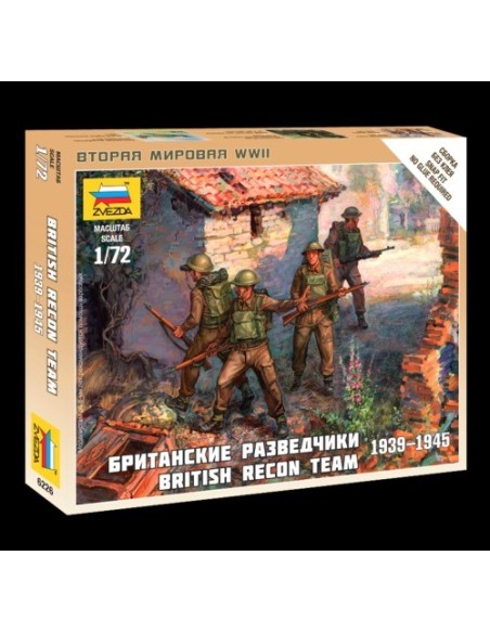 1:72 British Reconnaissance Team WWII