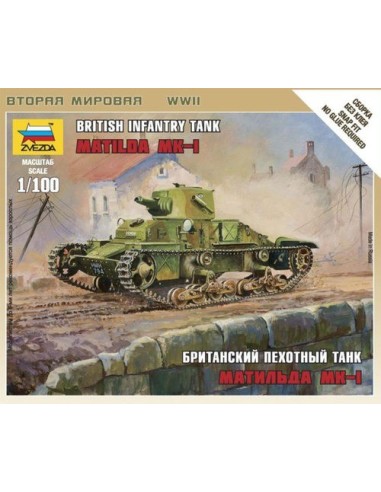 1100 BRITISH LIGHT TANK -MATILDA MK I
