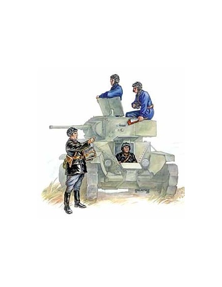 1:35 Soviet Tank Crew