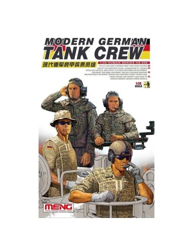 1:35 MODERN GERMAN TANK CREW