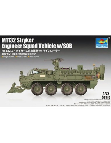 1:72 M1132 STRYKER ENGINEER SQUAD VEHICLE W/LWMR-