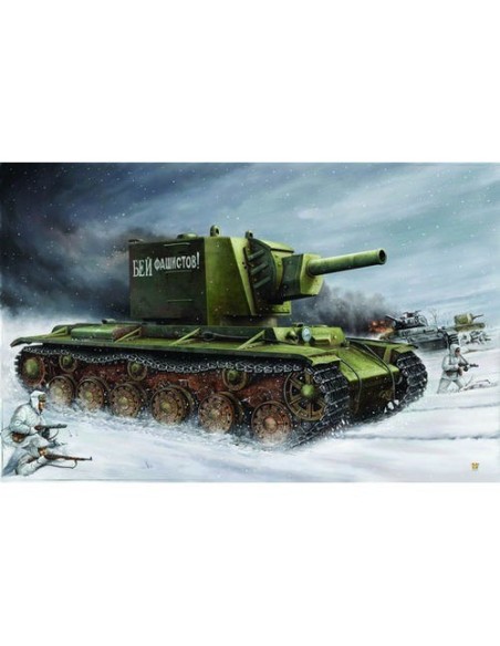 1:35 Russian KV “Big Turret" Tank