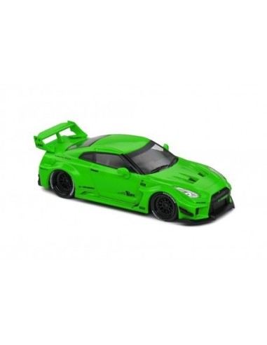 143 NISSAN GT-R35 LB WORK SILHOUETTE ACID GREEN