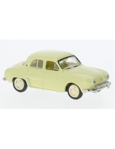 1:87 RENAULT DAUPHINE 1956-PARCHEMIN YELLOW X 4
