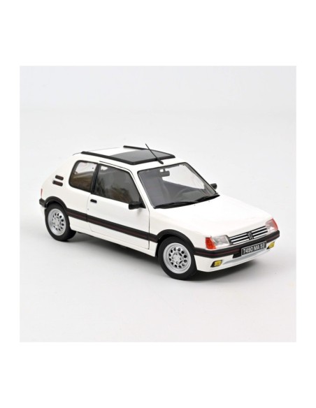 1:18 PEUGEOT 205 GTI 1.6 1988 WHITE