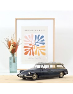 1:18 CITROEN ID 19 BREAK 1967 ORIENT BLUE