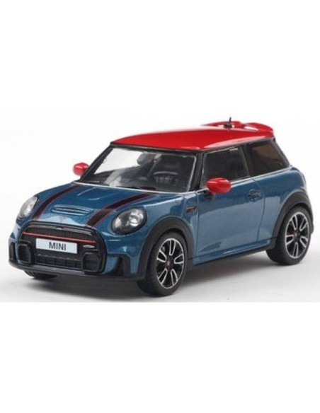 143 MINI COOPER JOHN COOPER WORKS ISLAND BLUE MET